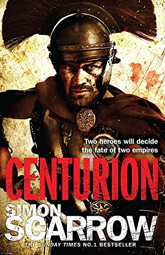 Book cover featuring a Roman soldier in a helmet against a distressed, textured background.