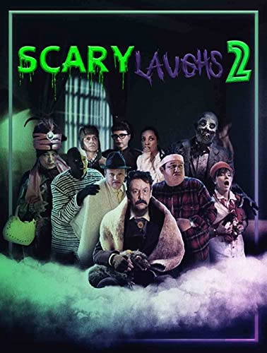 DVD cover for "Scary Laughs 2" featuring a group of costumed figures.