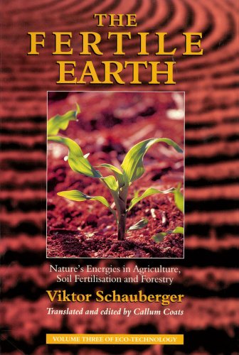 Book cover: "The Fertile Earth" with a seedling image.