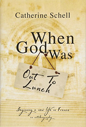 Book cover: "When God Was Out to Lunch" with arched window background.