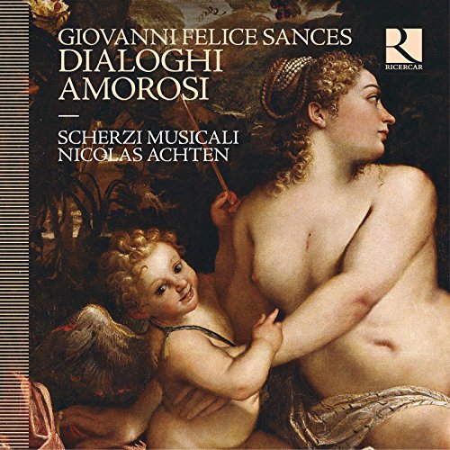 CD cover: painting of a woman and cherub, classical art style.