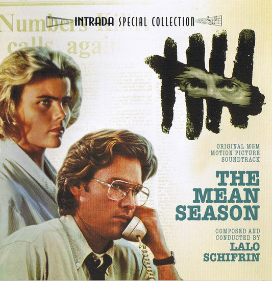 CD cover for "The Mean Season" soundtrack, featuring film portraits.