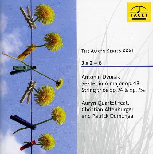 CD cover with dandelions hanging on a clothesline against a blue sky.