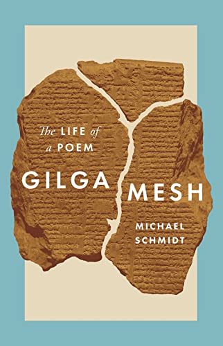 Book cover featuring a fragment of ancient cuneiform tablet, “Gilgamesh.”