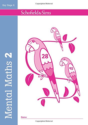 The image shows a workbook cover with three parrots and numbers.