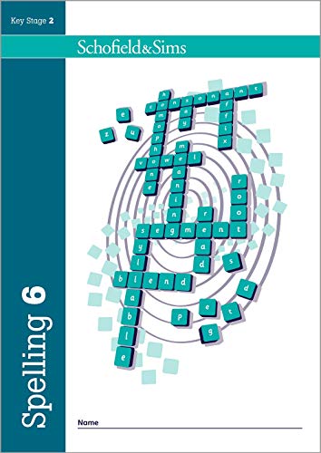 Spelling book cover with a large, letter-filled spiral design.