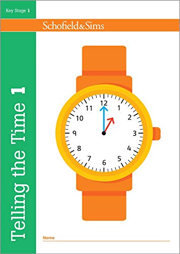 Book cover: orange wristwatch showing 12:00, green and orange title.