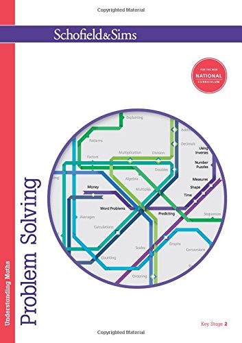 Book cover: "Understanding Maths: Problem Solving" with colorful circular diagram.