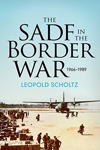 Book cover: "The SADF in the Border War 1966-1989" with military aircraft.