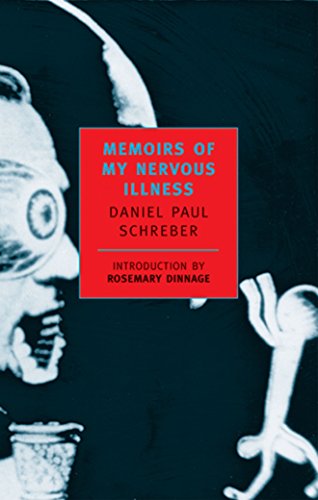Book cover with medical imagery and red title text: "Memoirs Of My Nervous Illness.