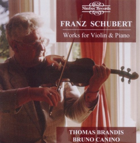 CD cover featuring a man playing violin by a window.