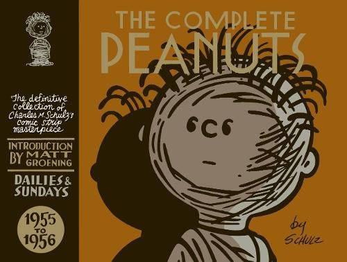 Cover of "The Complete Peanuts 1955-1956 (Book 3)" featuring Charlie Brown.