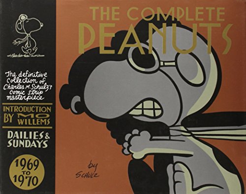 Book cover featuring Snoopy with glasses, titled "The Complete Peanuts 1969-1970.