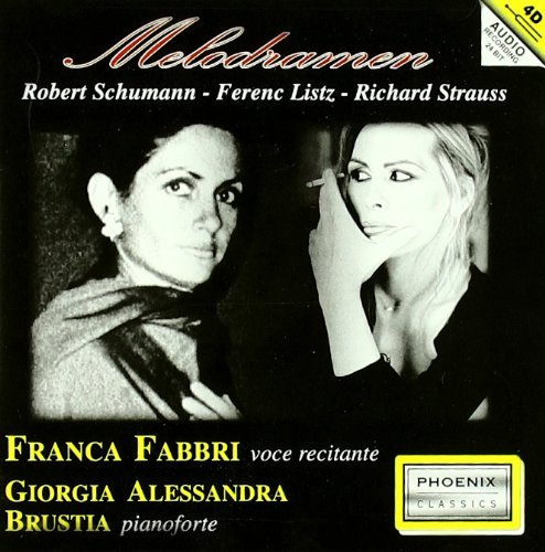 CD cover featuring two women in formal wear, black and white portrait.