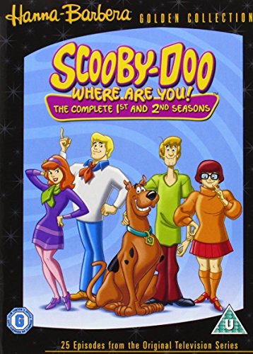 DVD cover featuring Scooby-Doo and the Mystery Inc. gang.