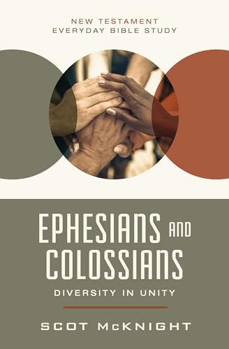 Book cover with praying hands and text: "Ephesians and Colossians: Diversity in Unity.