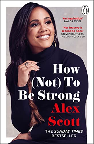 Book cover featuring Alex Scott, with white text on a dark background.