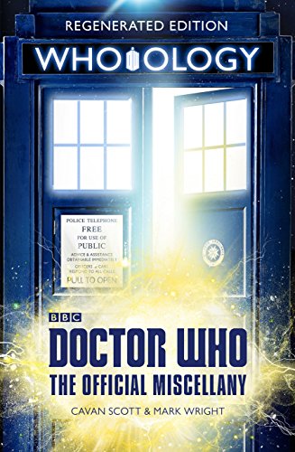 Book cover featuring the TARDIS door glowing with bright light.