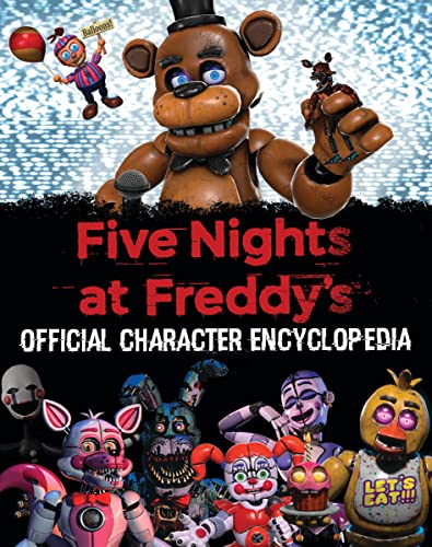 Book cover featuring Freddy Fazbear and various animatronic characters from Five Nights at Freddy's.