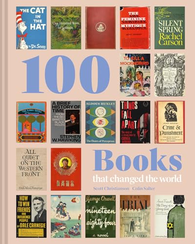 Book cover displaying a collage of diverse book spines and the title "100 Books".