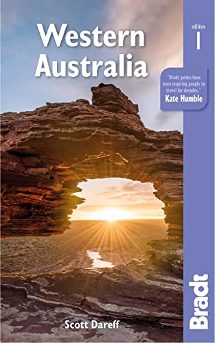 Cover of “Western Australia” travel guide with a coastal rock arch.