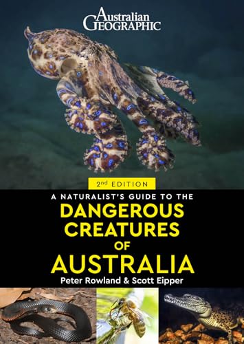 Book cover featuring a blue-ringed octopus and Australian dangerous creatures.