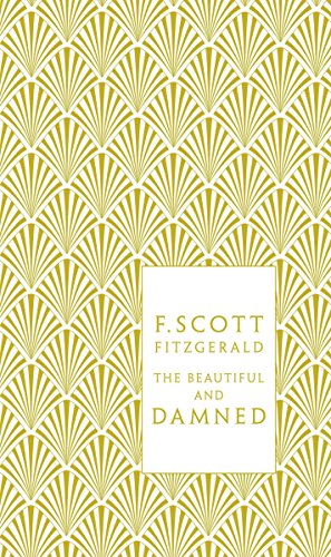 Hardcover book cover with gold fan-patterned background and centered text title and author.