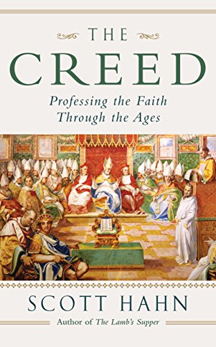 Book cover: "The Creed" with a painting of religious figures seated.