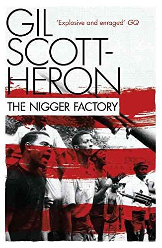 Book cover featuring Gil Scott-Heron and a protest scene with red accents.