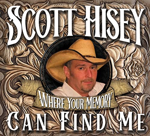 CD cover featuring a man in a cowboy hat with ornate details.