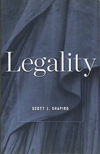 Book cover for "Legality" by Scott J. Shapiro, with blue drapery.
