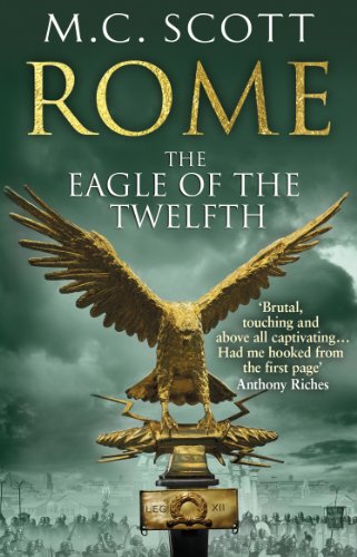Book cover: "Rome: The Eagle Of The Twelfth" featuring a golden eagle.