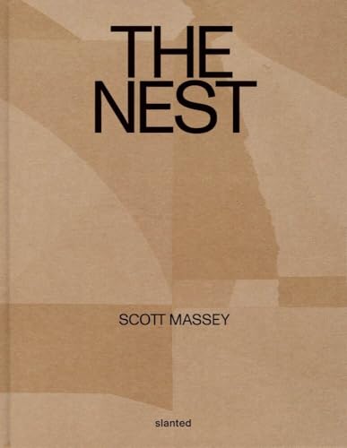 Book cover for “The Nest” with abstract beige and white shapes.