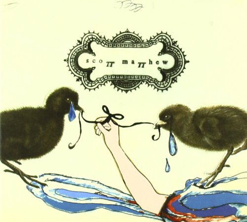 CD cover with two dark birds, a hand, and teardrop shapes.