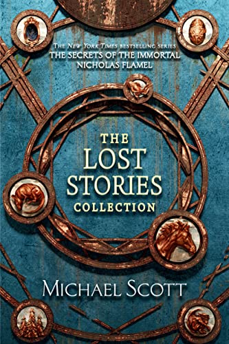 Book cover with circular designs and the title “The Lost Stories Collection.”