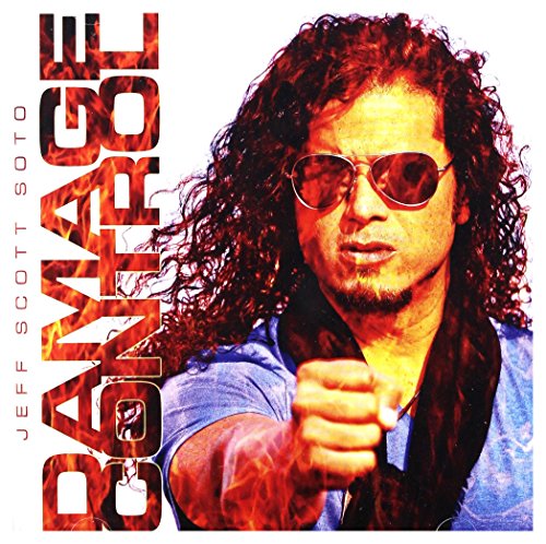 Scott Soto album cover: man with sunglasses and fiery text.