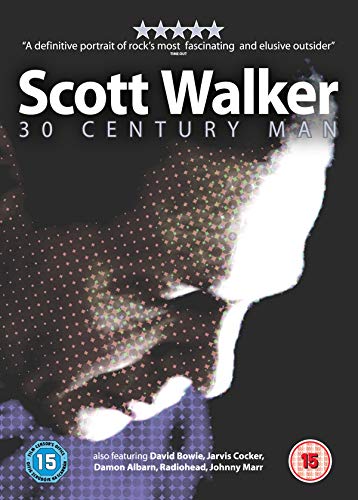 DVD cover for “Scott Walker - 30 Century Man” documentary, portrait of Walker.