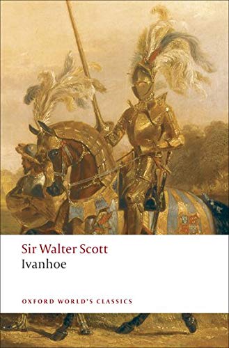 Book cover featuring a painting of a knight in golden armor on horseback.