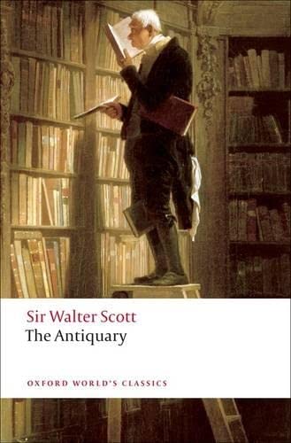Book cover depicting a man on a rolling ladder in a library.