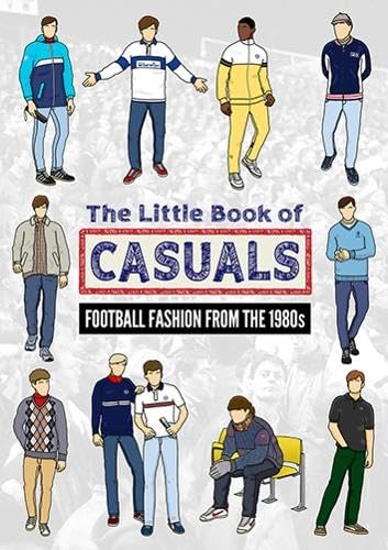 Book cover featuring illustrations of men in 1980s football casual fashion against a crowd.