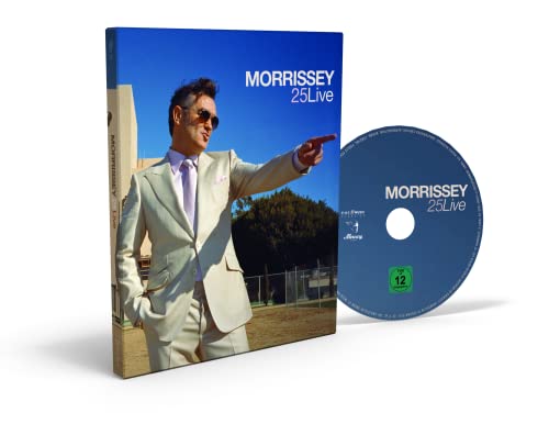 Blu-ray case featuring Morrissey in a suit, with a disc beside it.