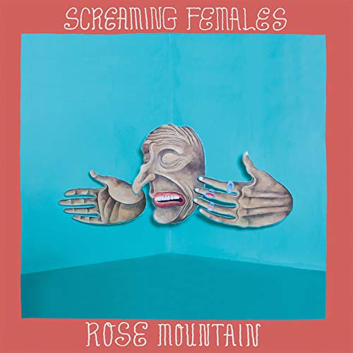 Album cover for Screaming Females’ “Rose Mountain” featuring surrealist artwork.