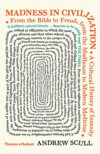 Book cover with text arranged in a spiral pattern on a cream background.