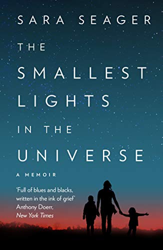 Book cover: "The Smallest Lights In The Universe" memoir with silhouetted figures.