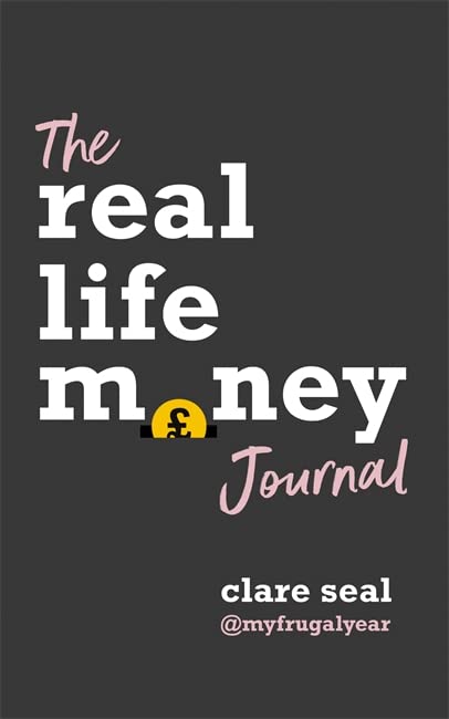 Dark gray journal cover with pink and white text, featuring a pound symbol.