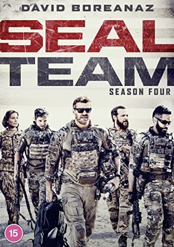 DVD cover for Seal Team Season 4 featuring five soldiers in military gear.