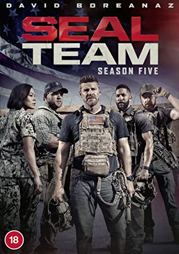 Seal Team" Season 5 DVD cover featuring a team of Navy SEALs.