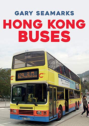 Yellow and blue Hong Kong double-decker bus with route number 629.