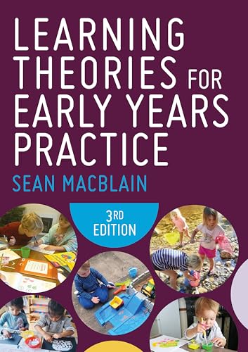 Book cover: "Learning Theories for Early Years Practice", 3rd edition, with children.