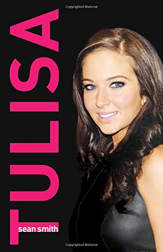 Book cover featuring a portrait of Tulisa Contostavlos, with pink text.